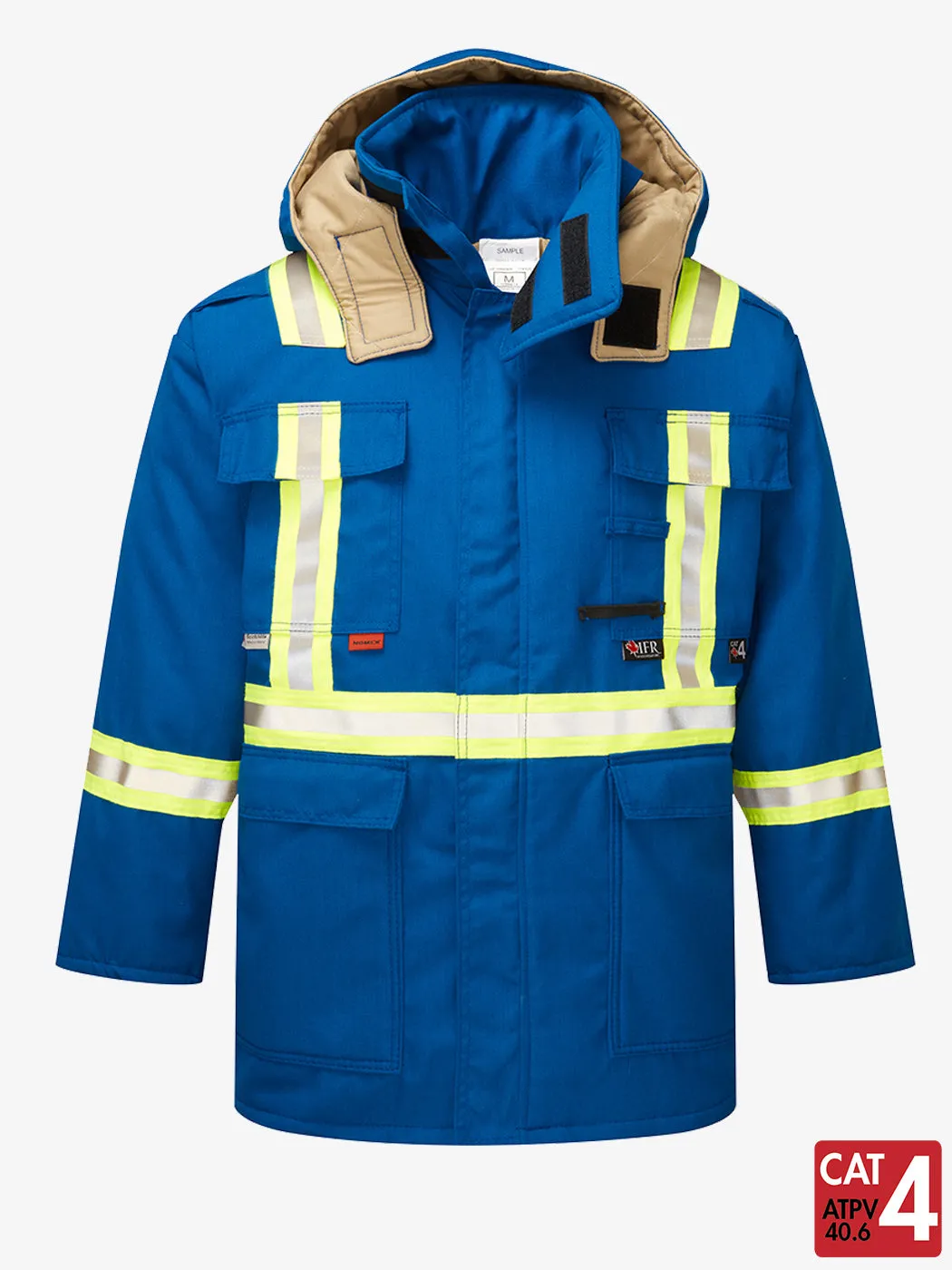 Nomex®IIIA 6 oz Insulated Parka By IFR Workwear – Style 215